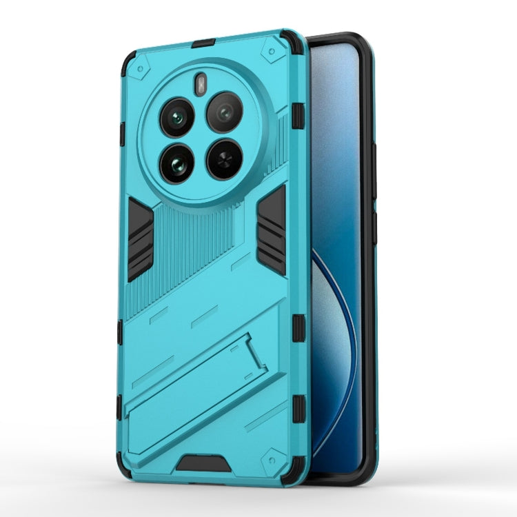 Punk Armor 2 in 1 PC + custodia per telefono in TPU con supporto, For Realme 12 5G Global, For Realme 12+ 5G Global, For Realme 12 Pro 5G Global