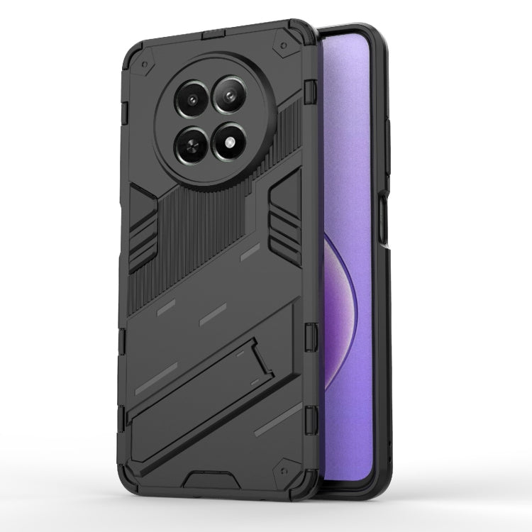 Punk Armor 2 in 1 PC + custodia per telefono in TPU con supporto, For Realme 12 5G Global, For Realme 12+ 5G Global, For Realme 12 Pro 5G Global