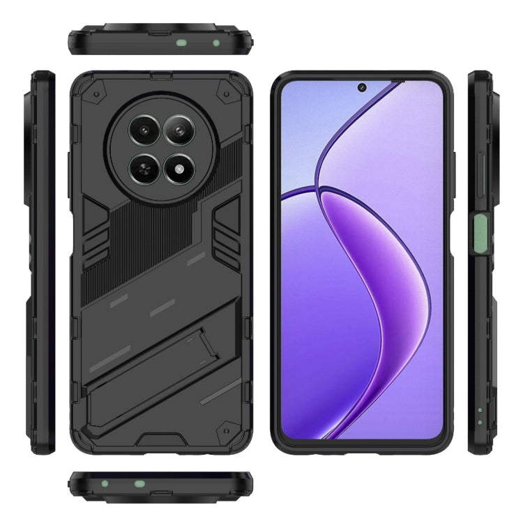 Punk Armor 2 in 1 PC + custodia per telefono in TPU con supporto, For Realme 12 5G Global, For Realme 12+ 5G Global, For Realme 12 Pro 5G Global