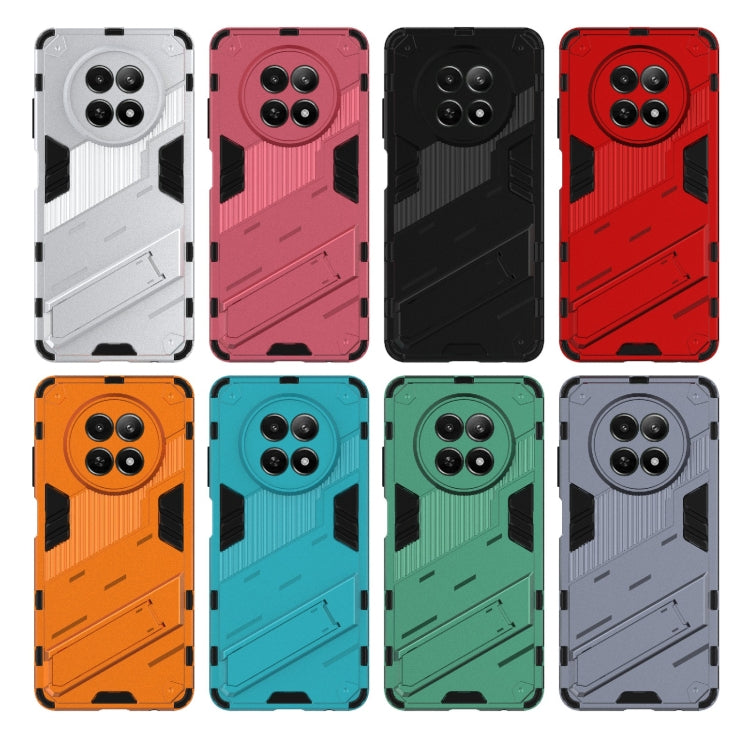 Punk Armor 2 in 1 PC + custodia per telefono in TPU con supporto, For Realme 12 5G Global, For Realme 12+ 5G Global, For Realme 12 Pro 5G Global