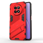 Punk Armor 2 in 1 PC + custodia per telefono in TPU con supporto, For Realme 12 5G Global, For Realme 12+ 5G Global, For Realme 12 Pro 5G Global