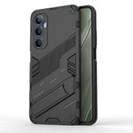 Punk Armor 2 in 1 PC + custodia per telefono in TPU con supporto, For Realme C65 4G Global