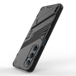 Punk Armor 2 in 1 PC + custodia per telefono in TPU con supporto, For Realme C65 4G Global