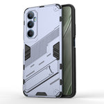 Punk Armor 2 in 1 PC + custodia per telefono in TPU con supporto, For Realme C65 4G Global
