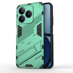 Punk Armor 2 in 1 PC + custodia per telefono in TPU con supporto, For Realme 14 Pro 5G Global, For Realme 13 Pro 5G Global, For Realme C63 4G Global