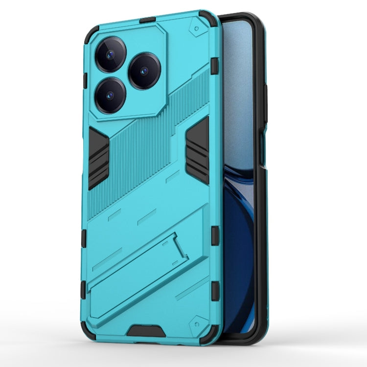 Punk Armor 2 in 1 PC + custodia per telefono in TPU con supporto, For Realme 14 Pro 5G Global, For Realme 13 Pro 5G Global, For Realme C63 4G Global