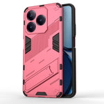 Punk Armor 2 in 1 PC + custodia per telefono in TPU con supporto, For Realme 14 Pro 5G Global, For Realme 13 Pro 5G Global, For Realme C63 4G Global