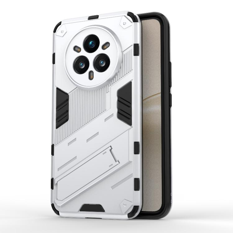 Punk Armor 2 in 1 PC + custodia per telefono in TPU con supporto, For Realme 15 Pro 5G Global, For Realme 15 5G Global, For Realme 14 Pro+ 5G
