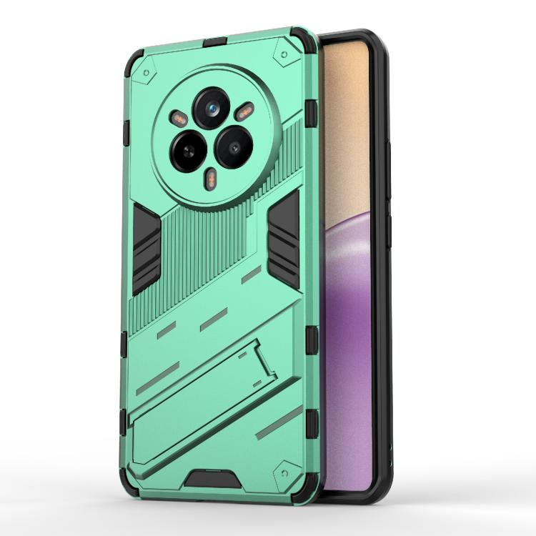 Punk Armor 2 in 1 PC + custodia per telefono in TPU con supporto, For Realme 14 Pro 5G Global, For Realme 13 Pro 5G Global, For Realme C63 4G Global