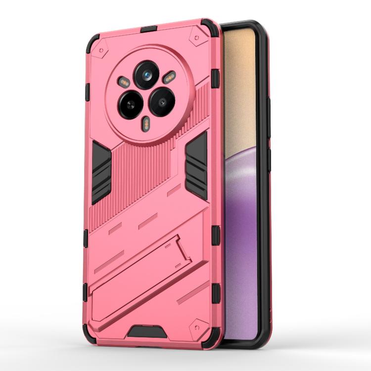 Punk Armor 2 in 1 PC + custodia per telefono in TPU con supporto, For Realme 14 Pro 5G Global, For Realme 13 Pro 5G Global, For Realme C63 4G Global