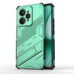 Punk Armor 2 in 1 PC + custodia per telefono in TPU con supporto, For Realme 15 Pro 5G Global, For Realme 15 5G Global, For Realme 14 Pro+ 5G