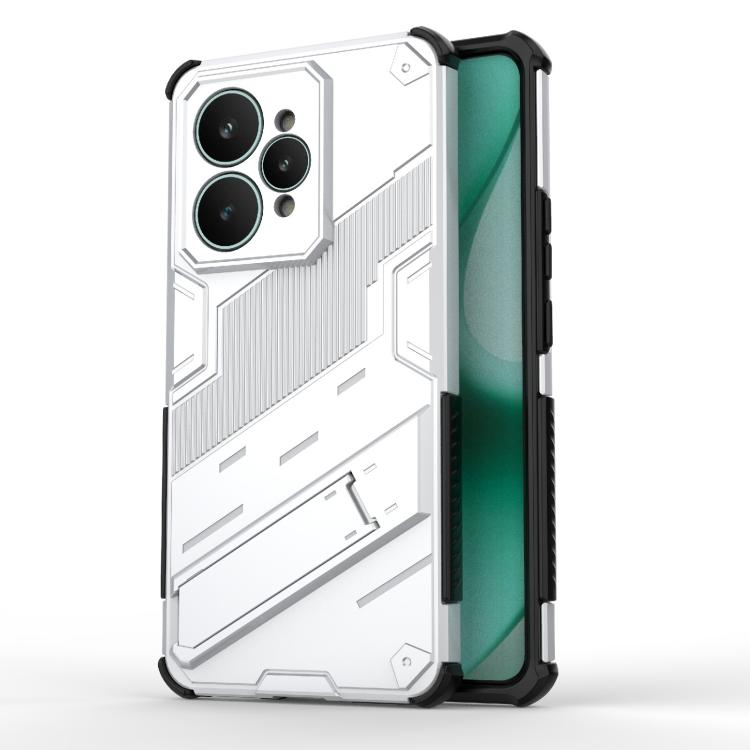 Punk Armor 2 in 1 PC + custodia per telefono in TPU con supporto, For Realme 15 Pro 5G Global, For Realme 15 5G Global, For Realme 14 Pro+ 5G
