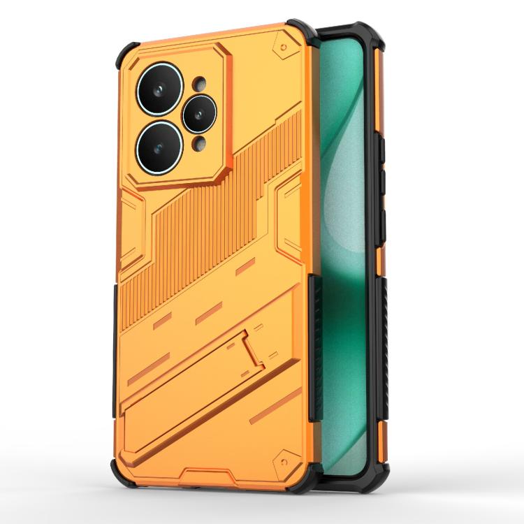 Punk Armor 2 in 1 PC + custodia per telefono in TPU con supporto, For Realme 15 Pro 5G Global, For Realme 15 5G Global, For Realme 14 Pro+ 5G