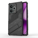 Punk Armor 2 in 1 PC + custodia per telefono in TPU con supporto, For Realme 15 Pro 5G Global, For Realme 15 5G Global, For Realme 14 Pro+ 5G