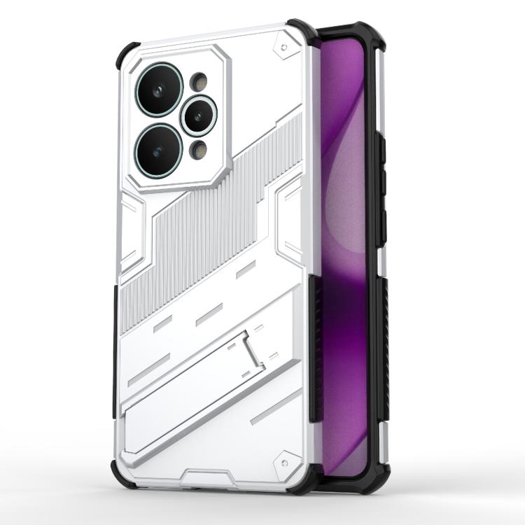 Punk Armor 2 in 1 PC + custodia per telefono in TPU con supporto, For Realme 15 Pro 5G Global, For Realme 15 5G Global, For Realme 14 Pro+ 5G