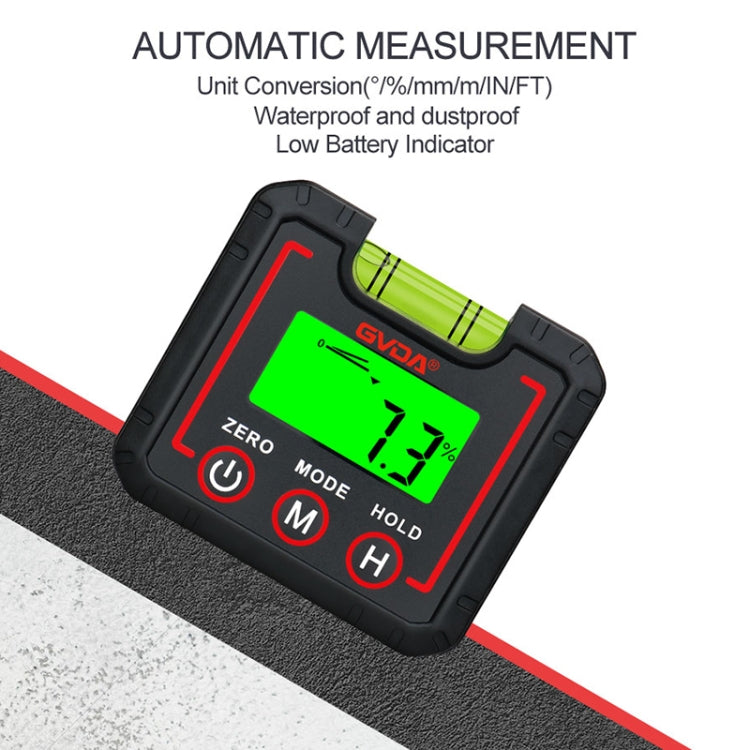 Goniometro digitale GVDA GD450M 360 gradi con display LCD