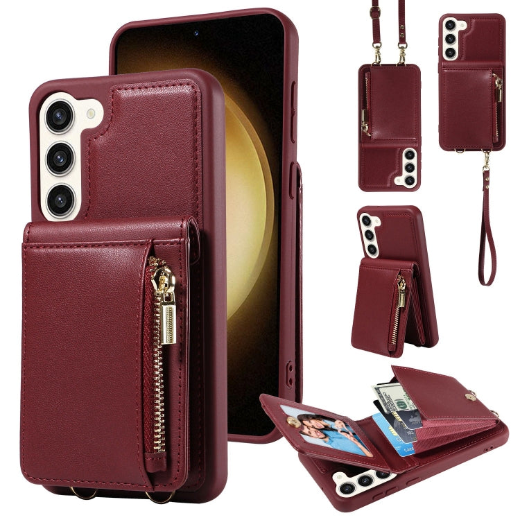 Custodia portafoglio in pelle TPU per Samsung Galaxy