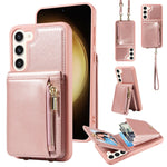 Custodia portafoglio in pelle TPU per Samsung Galaxy