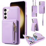Custodia portafoglio in pelle TPU per Samsung Galaxy