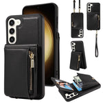 Custodia portafoglio in pelle TPU per Samsung Galaxy