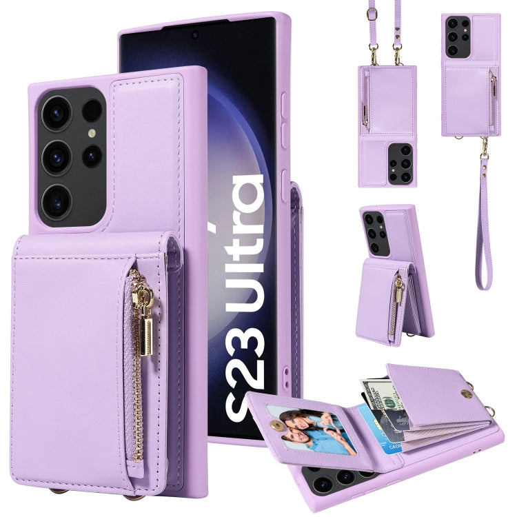 Custodia portafoglio in pelle TPU per Samsung Galaxy