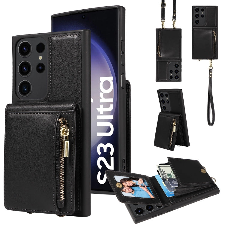 Custodia portafoglio in pelle TPU per Samsung Galaxy