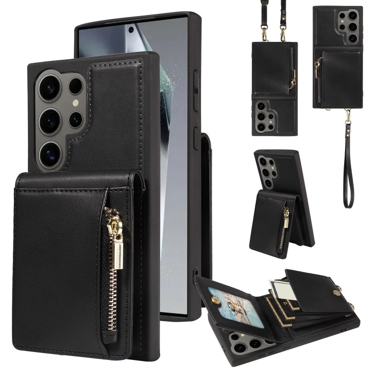 Custodia portafoglio in pelle TPU per Samsung Galaxy