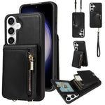 Custodia portafoglio in pelle TPU per Samsung Galaxy