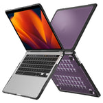 Custodia protettiva traslucida per MacBook Pro 14,2" e 13,3"