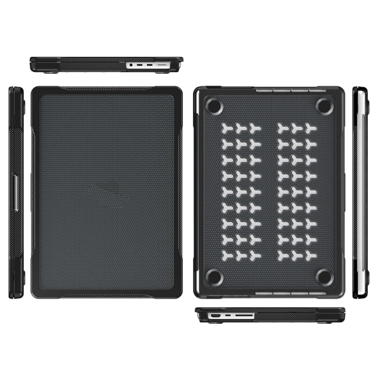 Custodia protettiva traslucida per MacBook Pro 14,2" e 13,3"
