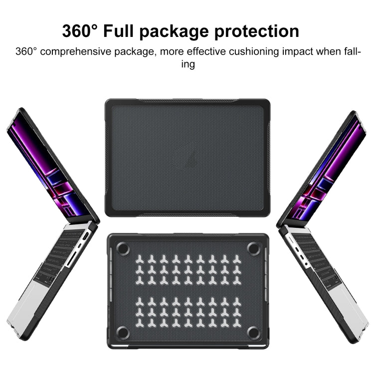 Custodia protettiva traslucida per MacBook Pro 14,2" e 13,3"