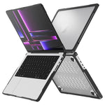 Custodia protettiva traslucida per MacBook Pro 14,2" e 13,3"