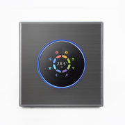 Termostato per il riscaldamento dell'acqua con manopola intelligente 95-240 V CA 3 A con sensore interno e connessione WiFi, BHT-7000-GALW
