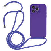 Custodia in silicone liquido per iPhone 16