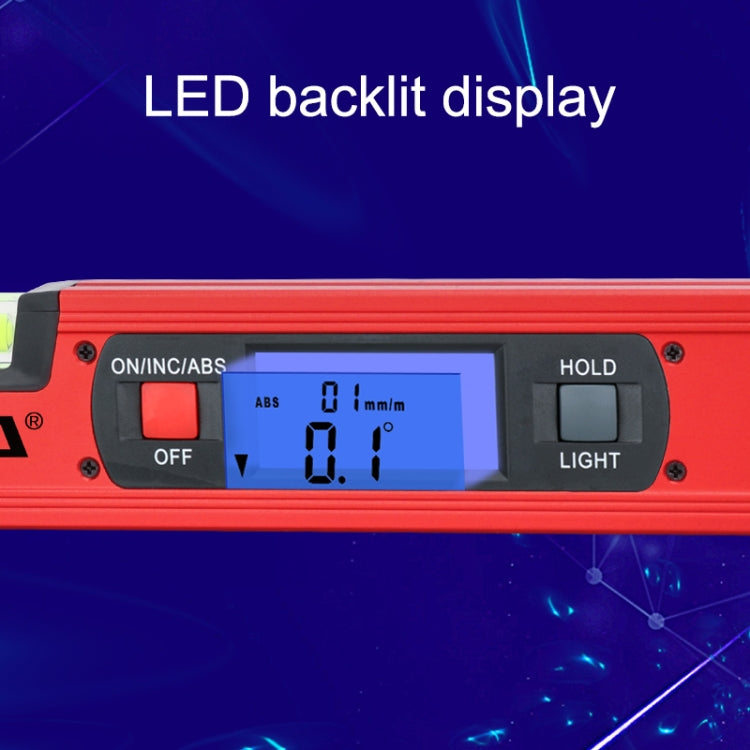 Livella digitale GVDA GD-H400M 360° con magnete