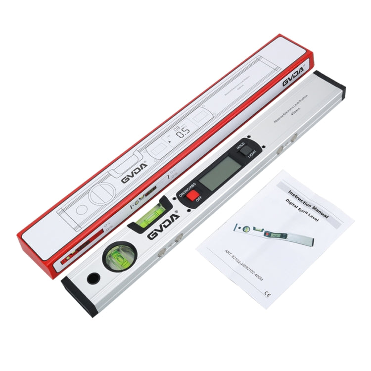 Livella digitale GVDA GD-H400M 360° con magnete