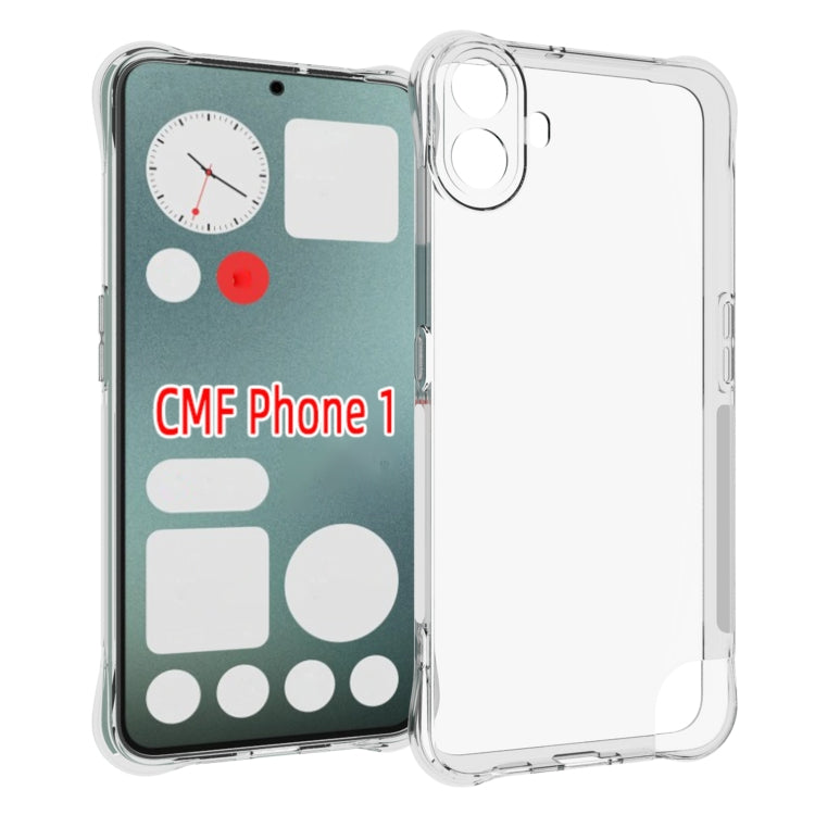 Custodia per telefono in TPU ispessimento antiscivolo antiurto, For Nothing Phone 4b, For Nothing Phone 3a Lite, For Nothing Phone 3, For Nothing CMF Phone 2 Pro, For Nothing Phone 3a, For Nothing Phone 3a Pro, For Nothing CMF Phone 1                  ...
