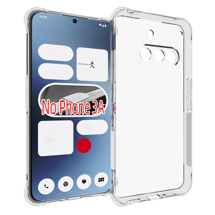 Custodia per telefono in TPU ispessimento antiscivolo antiurto, For Nothing Phone 4b, For Nothing Phone 3a Lite, For Nothing Phone 3, For Nothing CMF Phone 2 Pro, For Nothing Phone 3a, For Nothing Phone 3a Pro, For Nothing CMF Phone 1                  ...