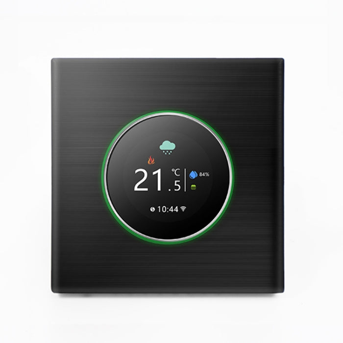 Termostato per riscaldamento elettrico con manopola intelligente 95-240 V CA 16 A con sensore interno e connessione WiFi, BHT-7000-GBLW