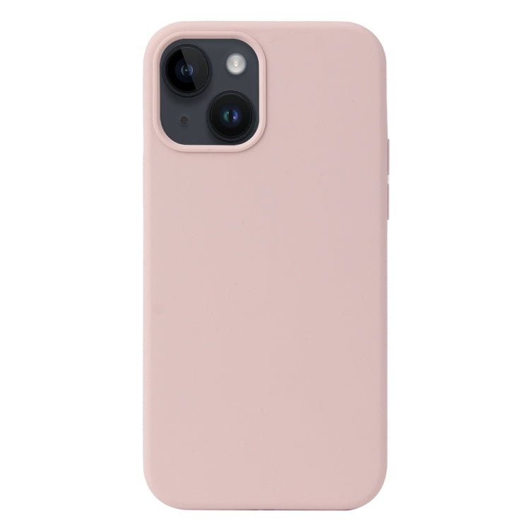 Custodia in silicone liquido per iPhone 15