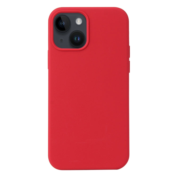 Custodia in silicone liquido per iPhone 15