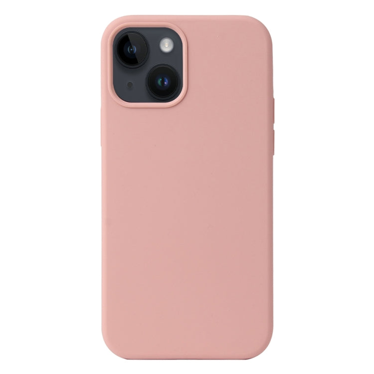 Custodia in silicone liquido per iPhone 15