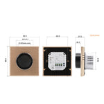BHT-7000-GALZB 95-240 V CA 3 A Termostato a manopola intelligente Regolatore di riscaldamento dell'acqua con Zigbee, BHT-7000-GALZB
