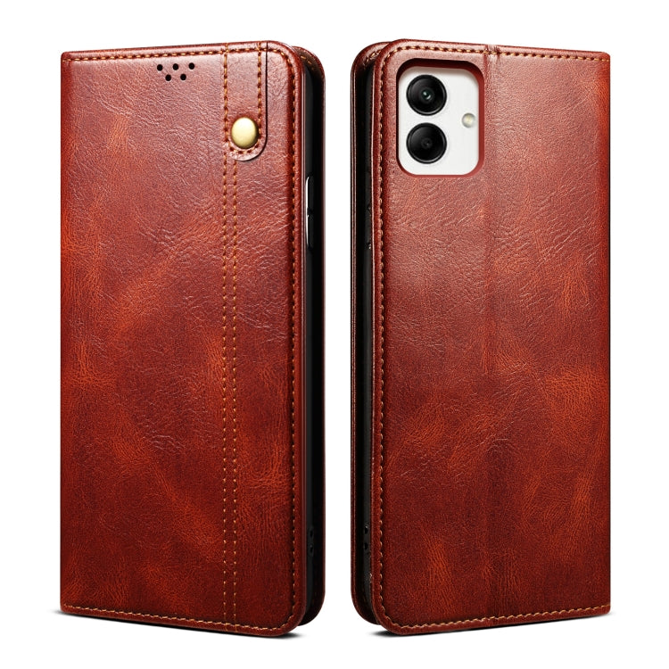 Custodia portafoglio in pelle con slot carte per Samsung Galaxy M