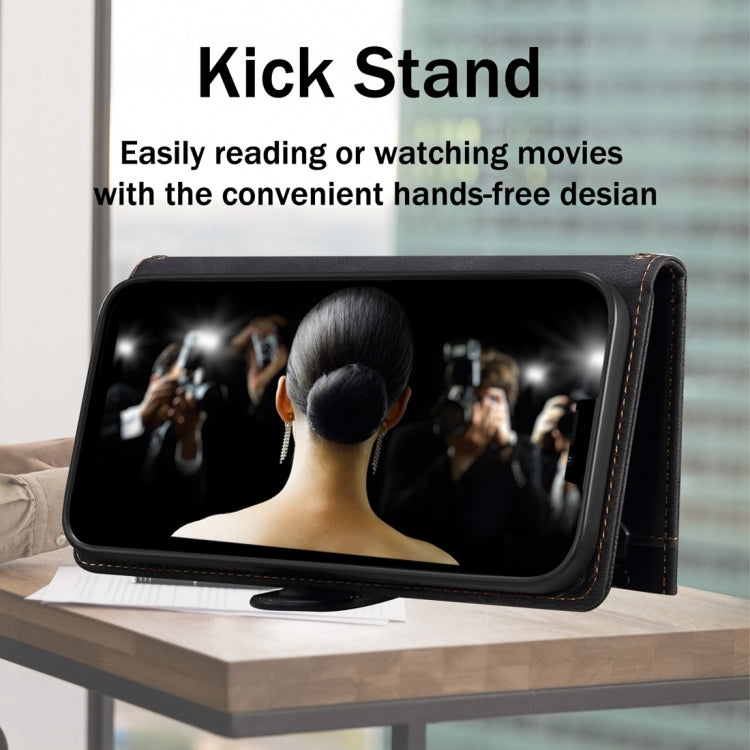 ESEBLE Custodia per cellulare in pelle RFID retro smerigliata, For Samsung Galaxy M55 5G, For Samsung Galaxy M15 / F15, For Samsung Galaxy A35 5G, For Samsung Galaxy A25 5G, For Samsung Galaxy S23 FE 5G