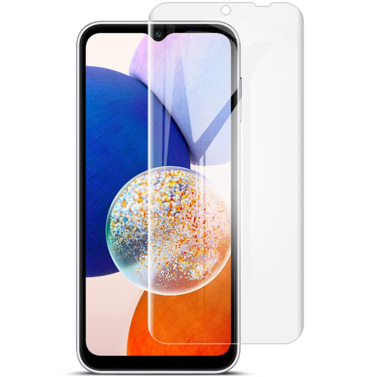 Pellicola protettiva frontale in idrogel a schermo intero curvo imak, For Samsung Galaxy A24 4G, For Samsung Galaxy A25 5G, For Samsung Galaxy A14 4G / 5G