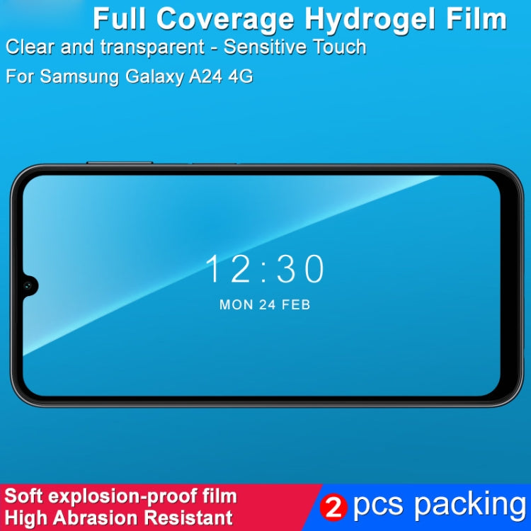 Pellicola protettiva idrogel curva per Samsung Galaxy A24 4G