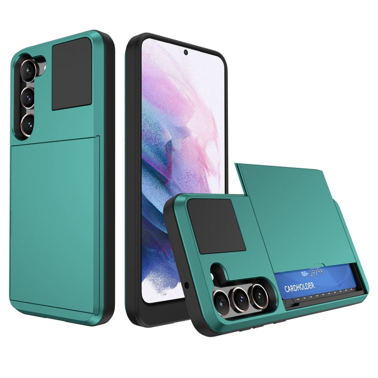 Custodia smartphone con slot per schede compatibile Samsung