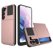 Custodia smartphone con slot per schede compatibile Samsung