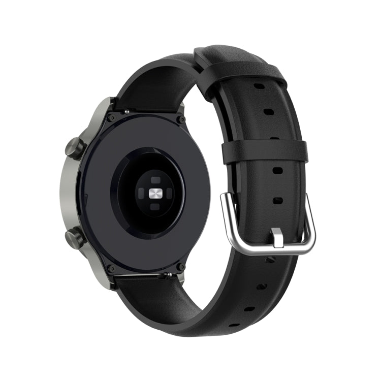 Cinturino per orologio in pelle a coda tonda, For Huawei Watch 4 / Watch 4 Pro